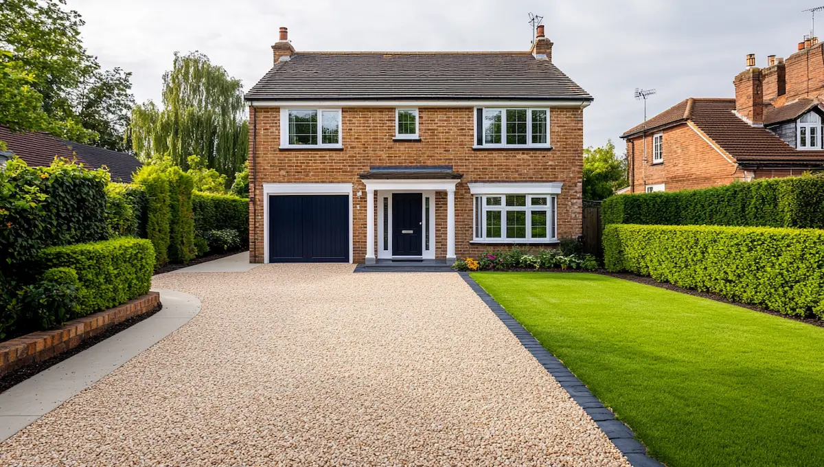 New resin bound driveway, after