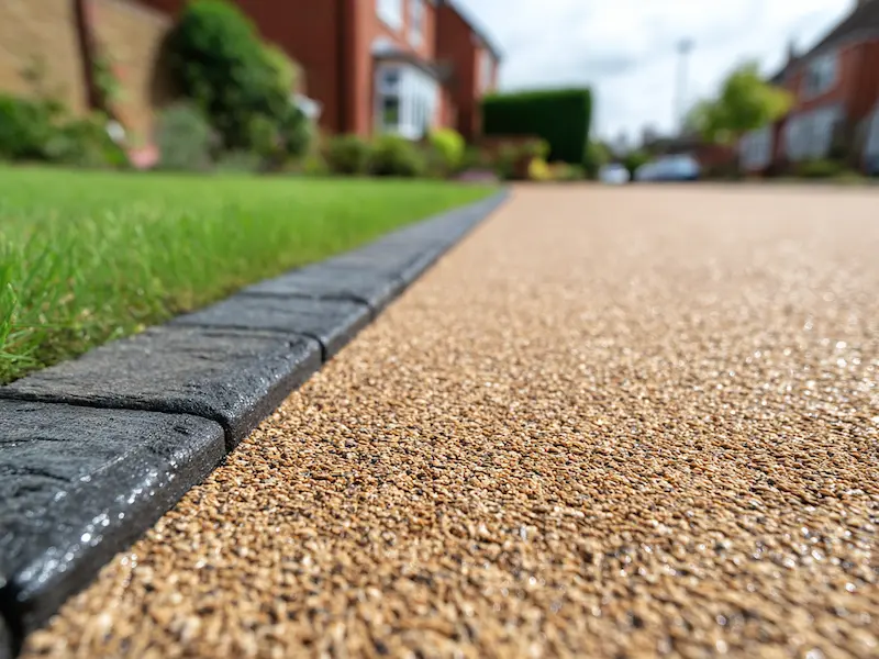 Resin bound driveway