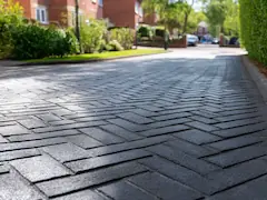 Block paving driveway