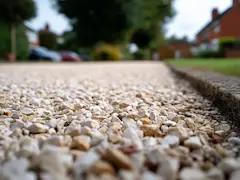 Gravel driveway